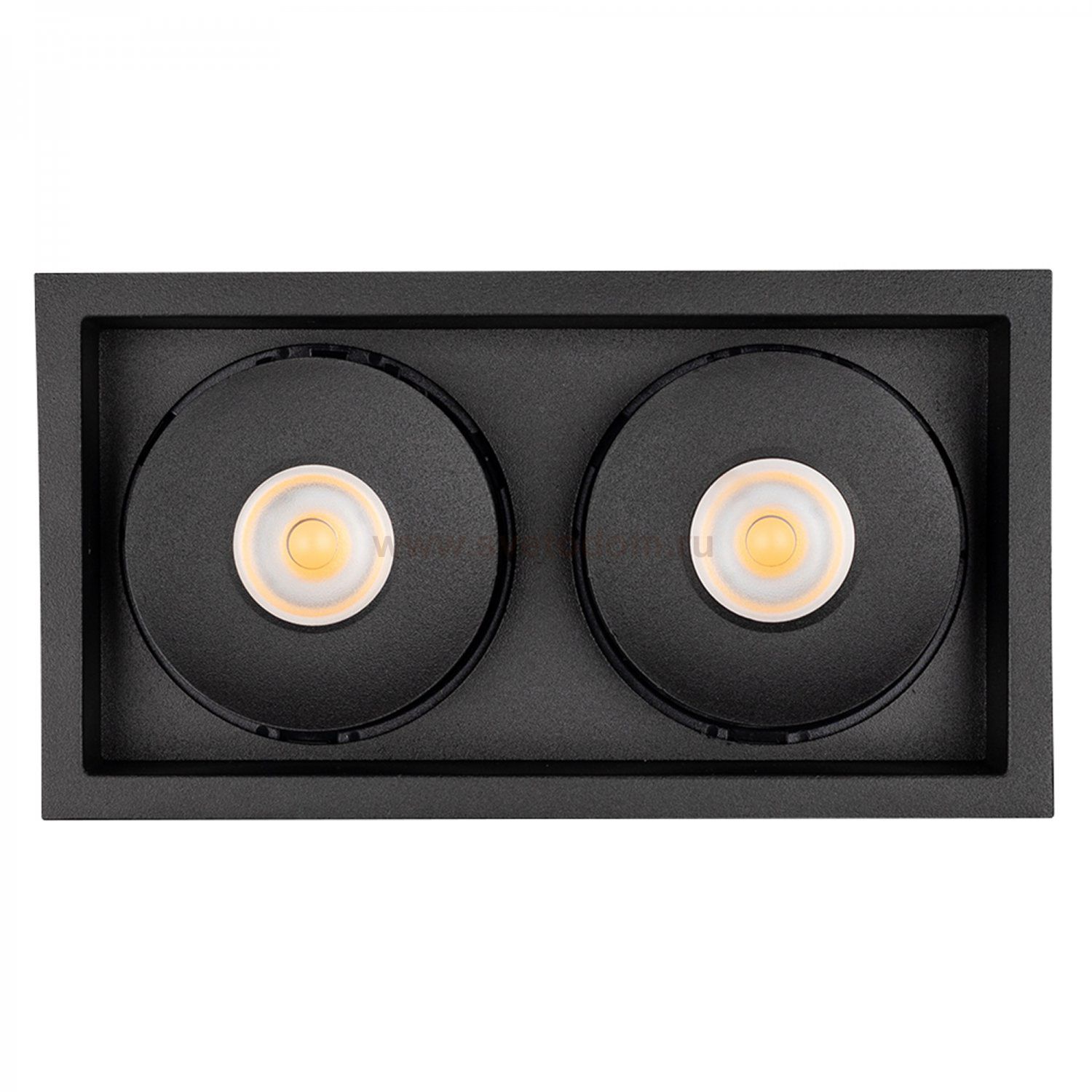 Светильник CL-SNODO-LUM-S148x80-2x9W Warm3000 (BK, 45 deg) (Arlight, IP20 Металл, 3 года) Arlight 39325