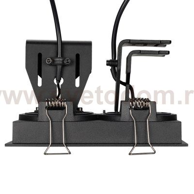 Светильник CL-SNODO-LUM-S148x80-2x9W Warm3000 (BK, 45 deg) (Arlight, IP20 Металл, 3 года) Arlight 39325