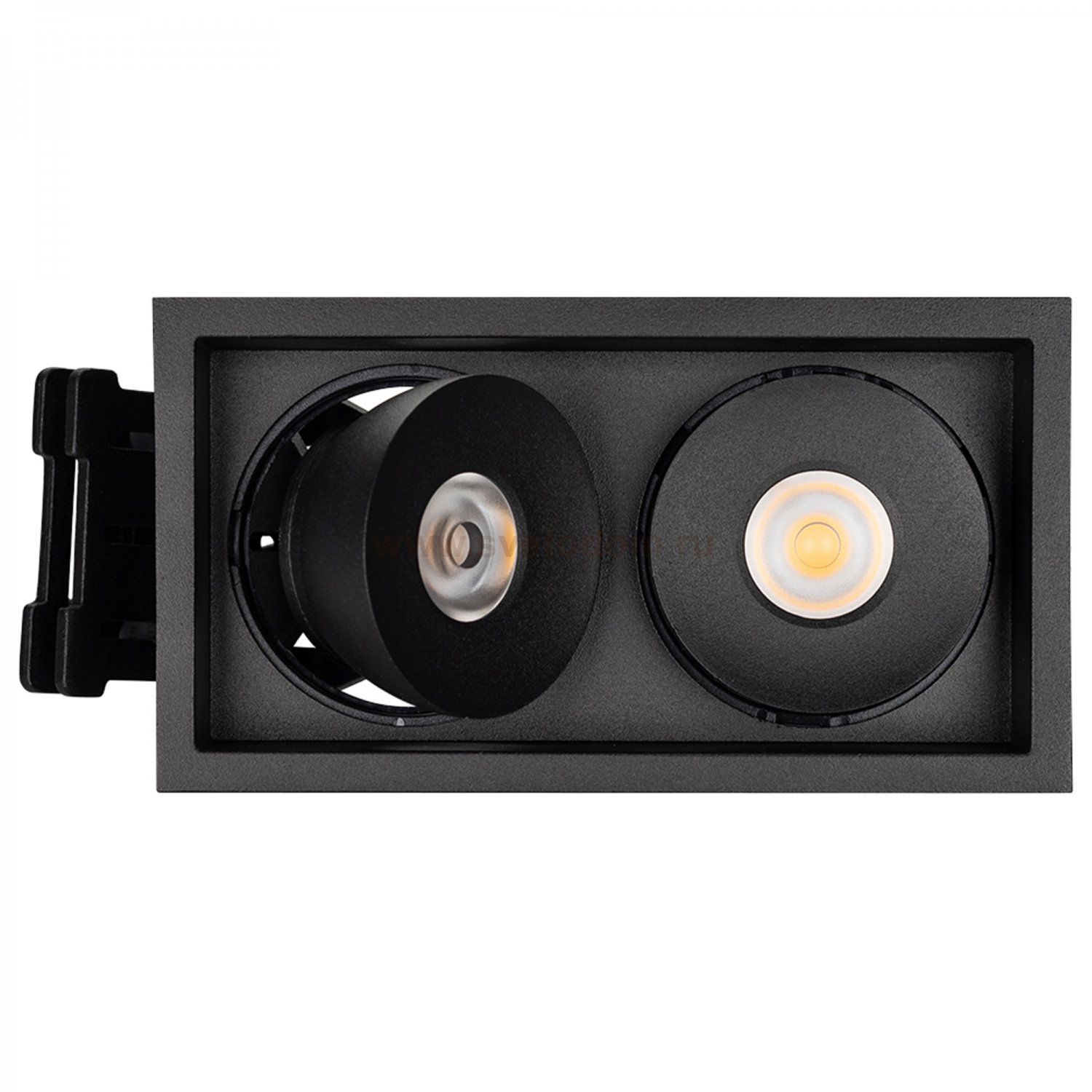 Светильник CL-SNODO-LUM-S148x80-2x9W Warm3000 (BK, 45 deg) (Arlight, IP20 Металл, 3 года) Arlight 39325