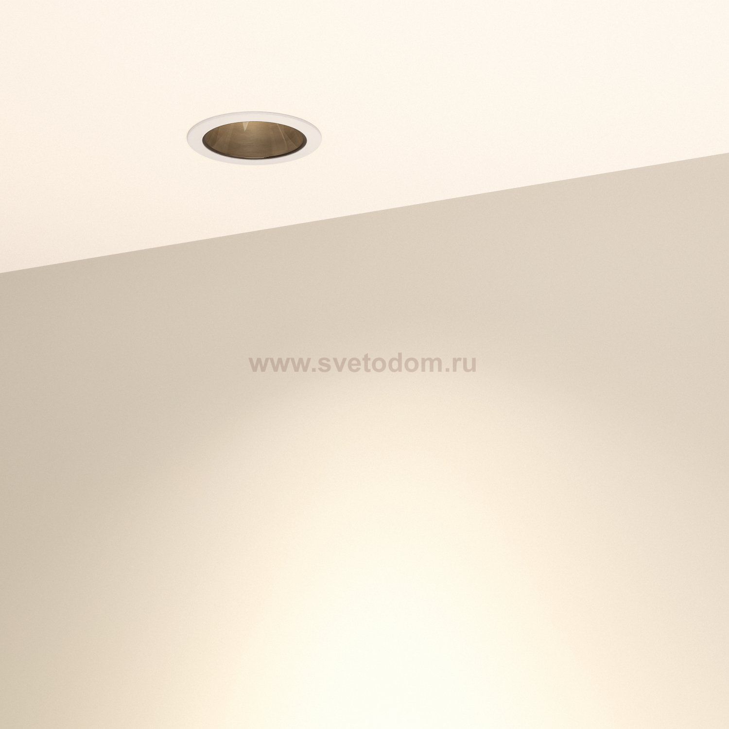 Светильник MS-SHADE-LUM-BUILT-R58-10W Warm3000 (WH-BK, 35 deg, 230V) (Arlight, IP20 Металл, 5 лет) Arlight 39326