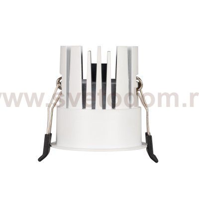 Светильник MS-SHADE-LUM-BUILT-R58-10W Warm3000 (WH-BK, 35 deg, 230V) (Arlight, IP20 Металл, 5 лет) Arlight 39326