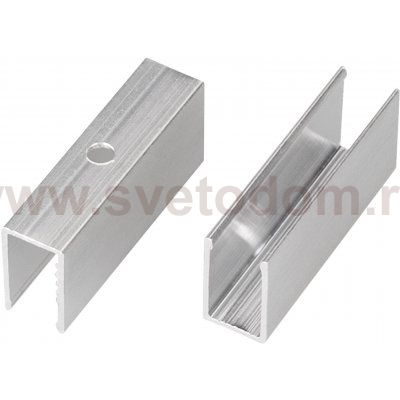 Держатель AURORA-1206-CLIP ANOD (Arlight, Алюминий) Arlight 39353