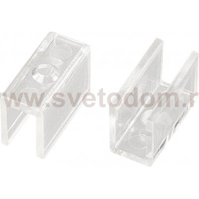 Держатель AURORA-1206-CLIP CLEAR (Arlight, Пластик) Arlight 39354