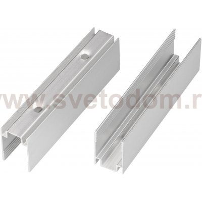 Держатель AURORA-1608-CLIP ANOD (Arlight, Алюминий) Arlight 39356