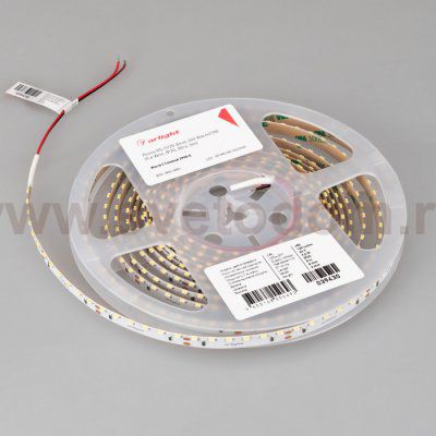 Лента RS-S120-8mm 24V Warm2700 (9.6 W/m, IP20, 3014, 5m) (Arlight, боковое свечение) Arlight 39430