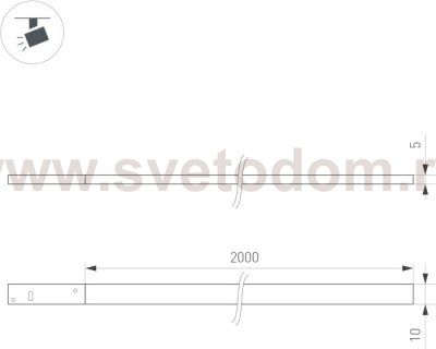 Трековый светильник MAG-MICROCOSM 043251 Arlight