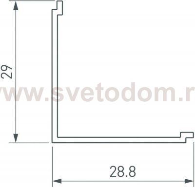 Экран SL-KANT 046184 Arlight