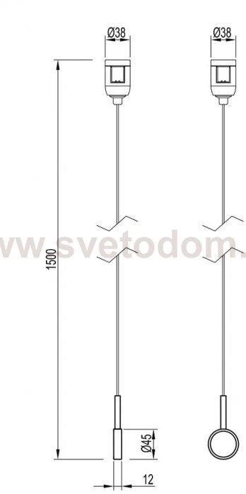 Держатель трека APRIORI 049321 Arlight