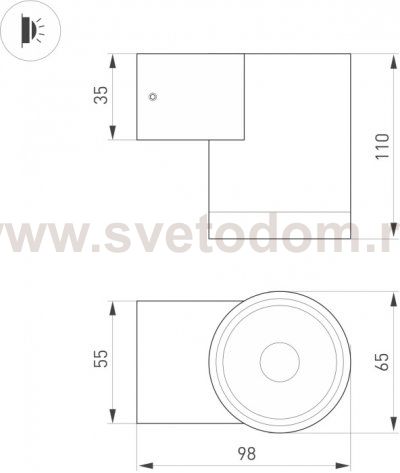 Архитектурная подсветка RAY 049984 Arlight