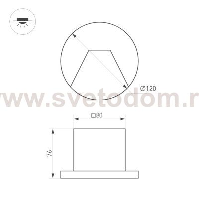 Подсветка для лестниц и ступеней TIE 050869