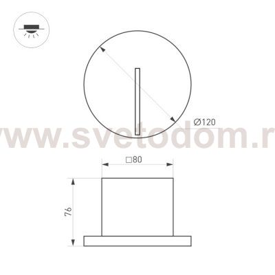 Подсветка для лестниц и ступеней TIE 050874