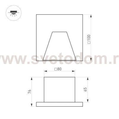Подсветка для лестниц и ступеней TIE 050875