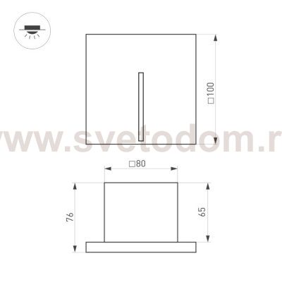 Подсветка для лестниц и ступеней TIE 050877