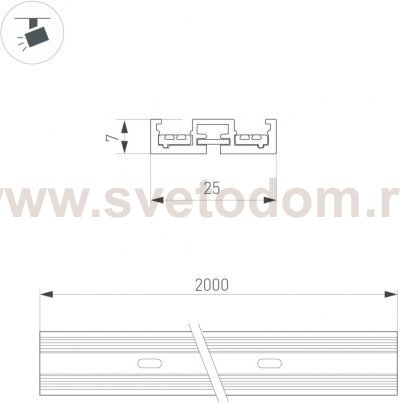 Шинопровод 53255 Arlight