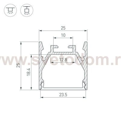 Профиль SL-LINE 053804
