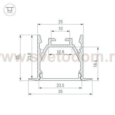 Профиль SL-LINIA 053805