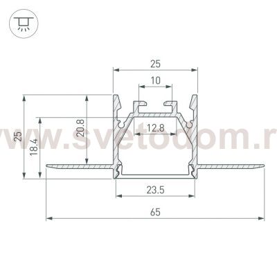 Профиль SL-LINIA 053806