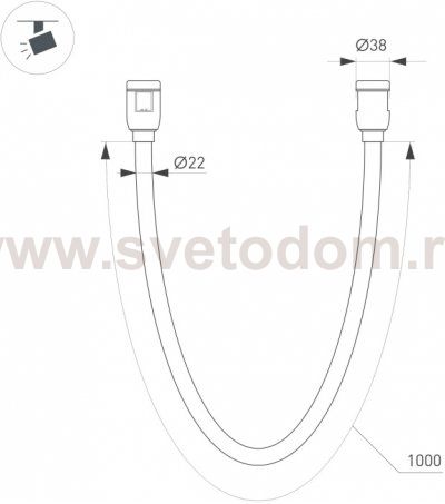 Трековый светильник APRIORI 053981 Arlight