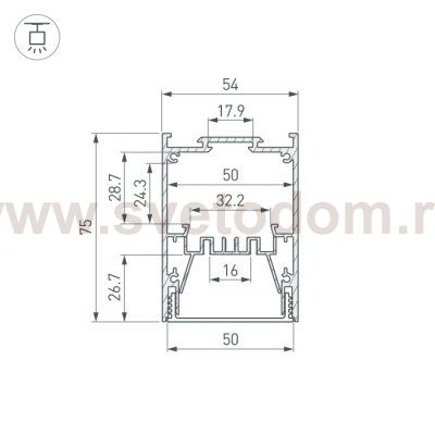 Профиль IP-LINE 055136