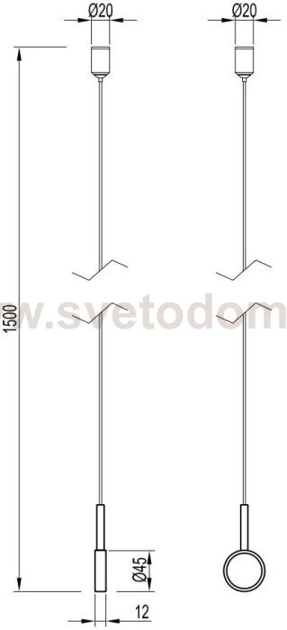 Подвес держатель APRIORI 055886 Arlight