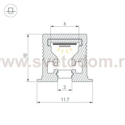Профиль SL-MINI 058626
