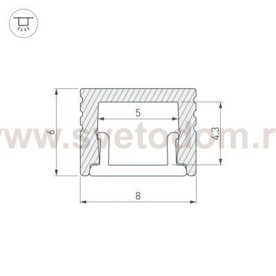Профиль SL-MINI 059124