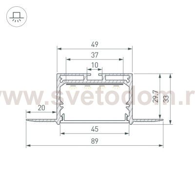 Профиль SL-LINIA 059412