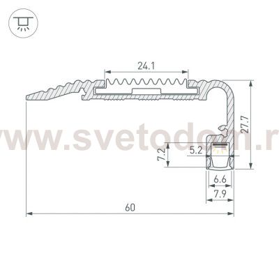 Профиль ARH-STAIR 060867