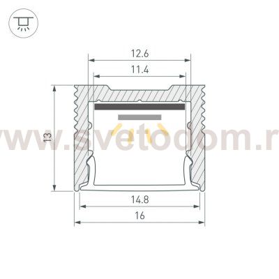 Профиль SL-SLIM 061373