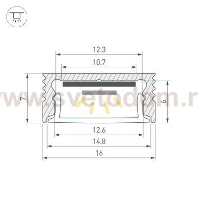 Профиль SL-SLIM 061376