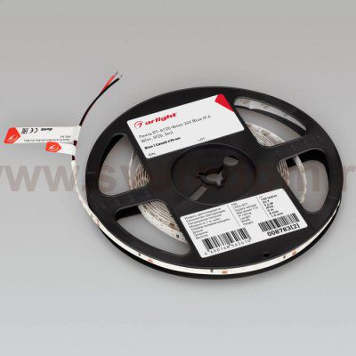 Лента RT 2-5000 24V Blue 2x (3528, 600 LED, LUX) Arlight 8783