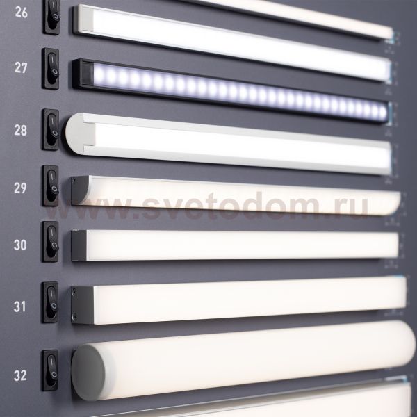 Стенд Ленты и Профиль RT-LUX-S1-1760x600mm (DB 3мм, пленка, подсветка) Arlight 890