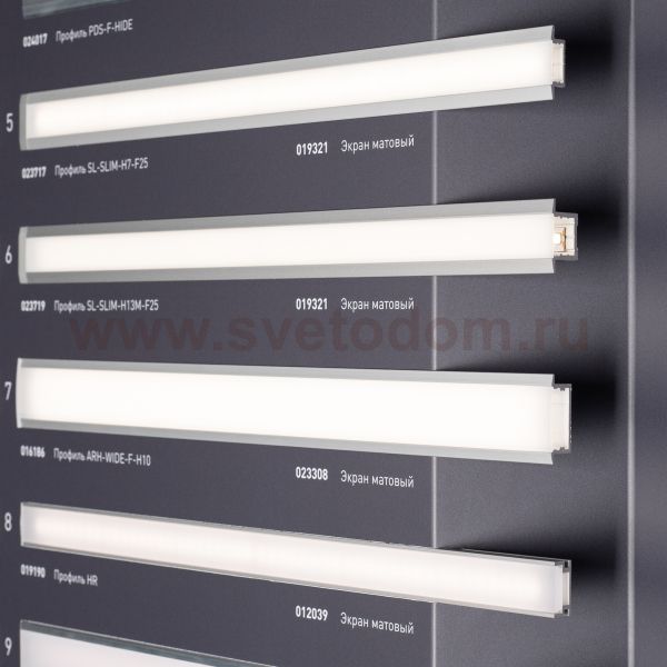 Стенд Профиль Встраиваемый LUX-E13-1760x600mm (DB 3мм, пленка, подсветка) (Arlight, -) Arlight 903