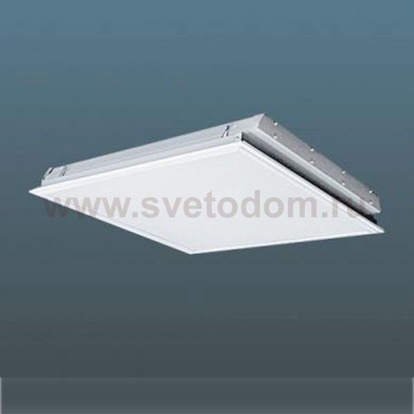 Светильники встраиваемый ЛВО 13-4х18-772/F-Милано-экстра (с ЭПРА) с опаловым рассеивателем