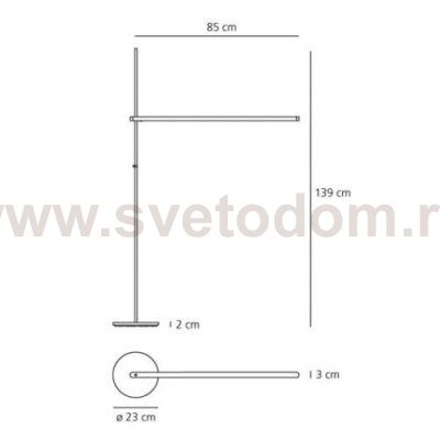 Торшер Artemide 0684010A