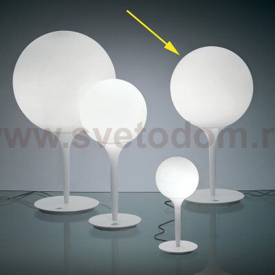 Торшеры / Настольные лампы Artemide 1049010A Castore Tavolo 