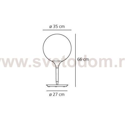 Торшеры / Настольные лампы Artemide 1049010A Castore Tavolo 