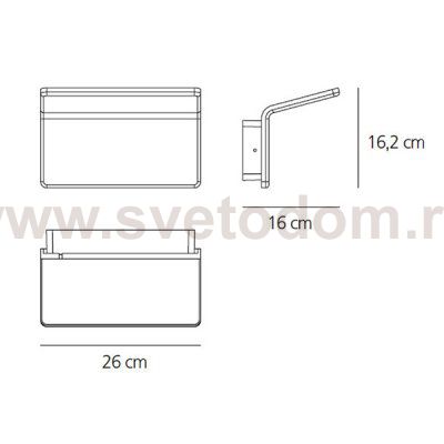 Настенный светильник Artemide 1152010A