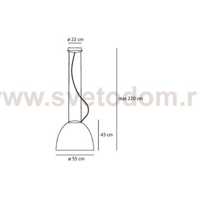 Светильник Artemide A240210 Nur