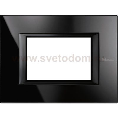 Legrand Bticino Axolute HA4803VNB Nighter Рамка 3 мод прямоугольная