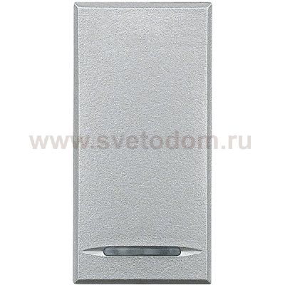 Legrand Bticino Axolute HC4051 Алюминий Выключатель 16 А 1 мод