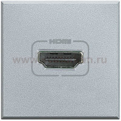 Legrand Bticino Axolute HC4284 Алюминий HDMI Разъем