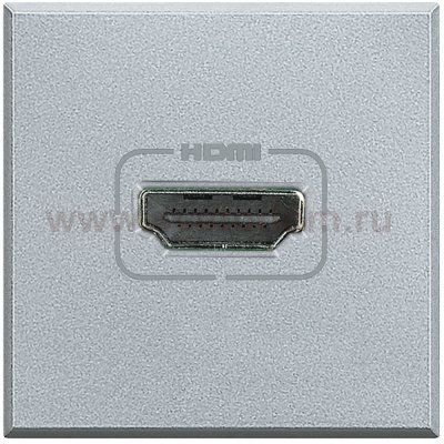 Legrand Bticino Axolute HC4284 Алюминий HDMI Разъем