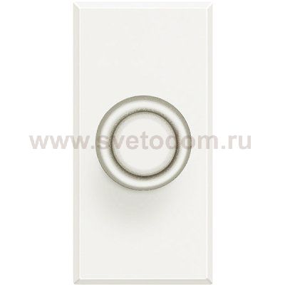Legrand Bticino Axolute HZ4005 White Style Выключатель кнопочный (NO контакт) 16 А 1 мод