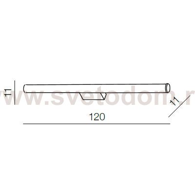 Подсветка для зеркал Azzardo Jaro 120 AZ2094