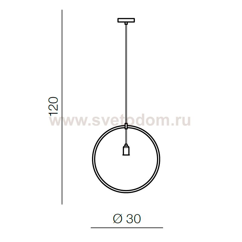 Подвесная люстра Azzardo Krug AZ2113
