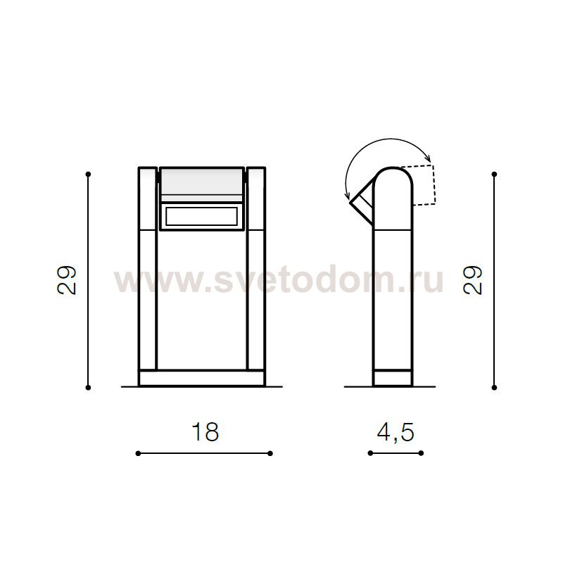 Уличный светильник Azzardo Frame spike AZ2128