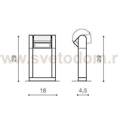 Уличный светильник Azzardo Frame spike AZ2128