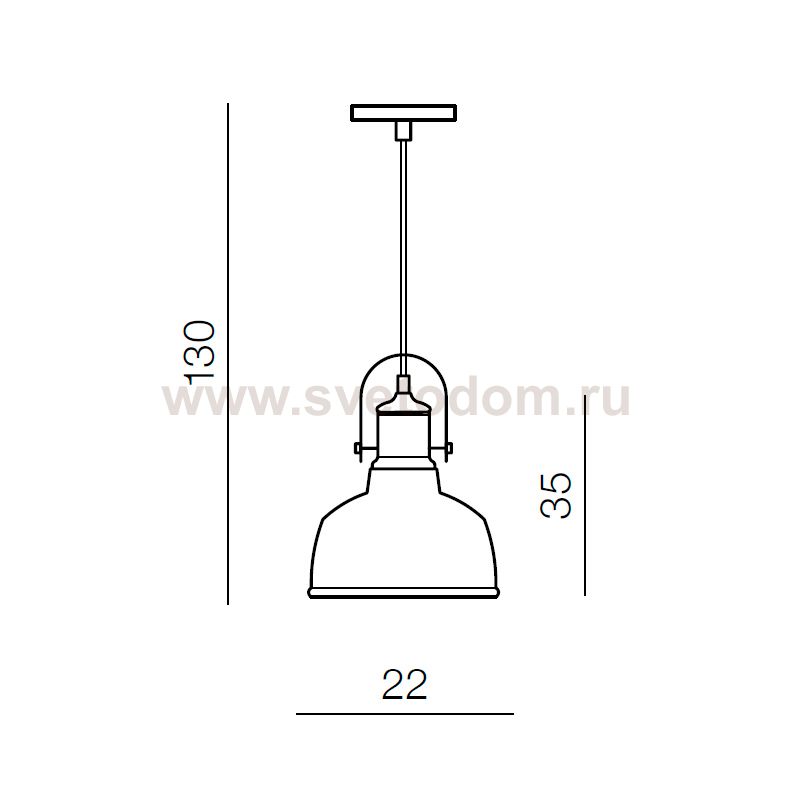 Подвесной светильник Azzardo Darling 1 AZ2143