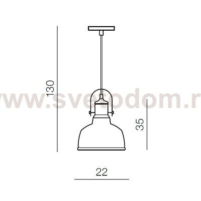 Подвесной светильник Azzardo Darling 1 AZ2143